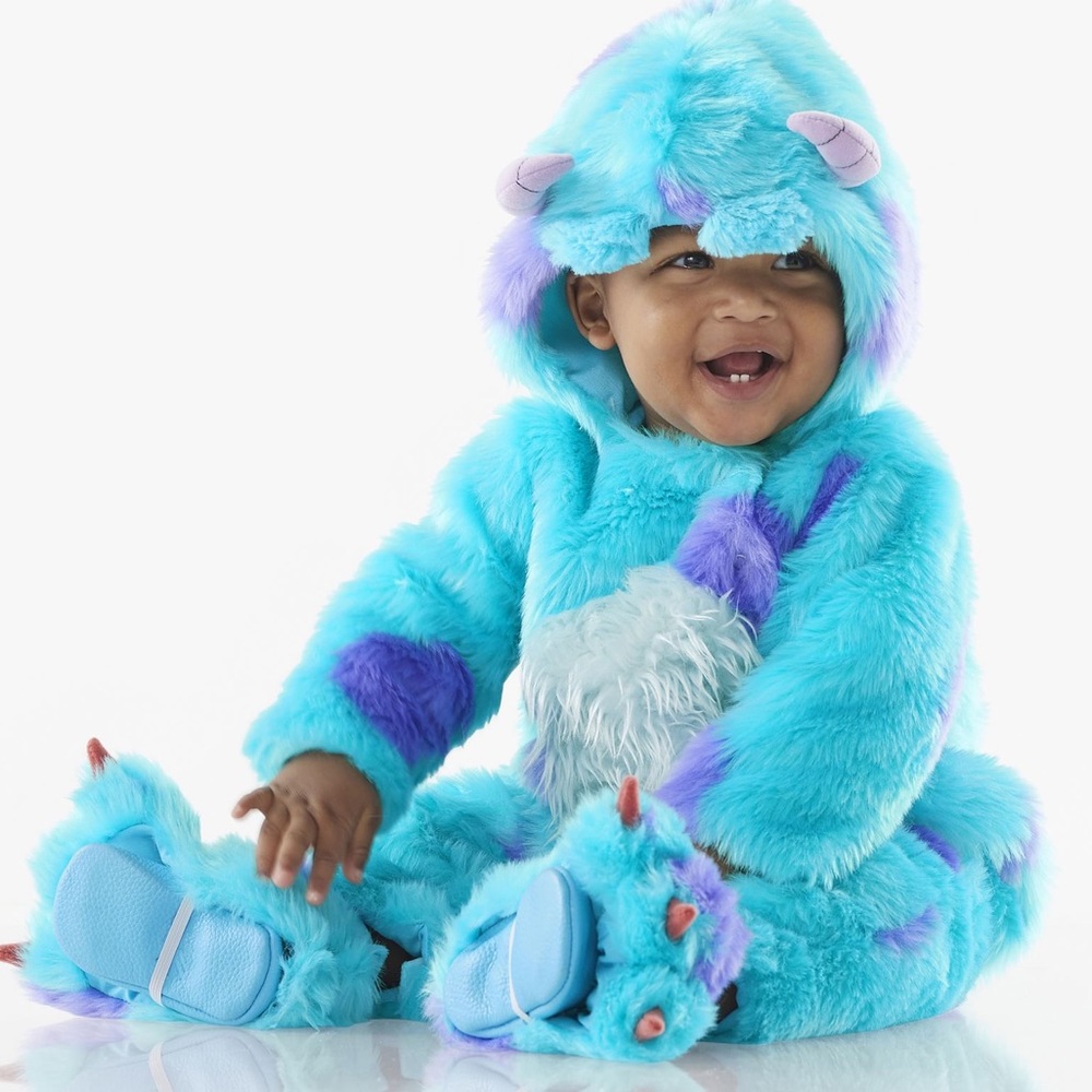 6-12 and 12-24 months Adorable Blue Monster Inc. - Sulley
